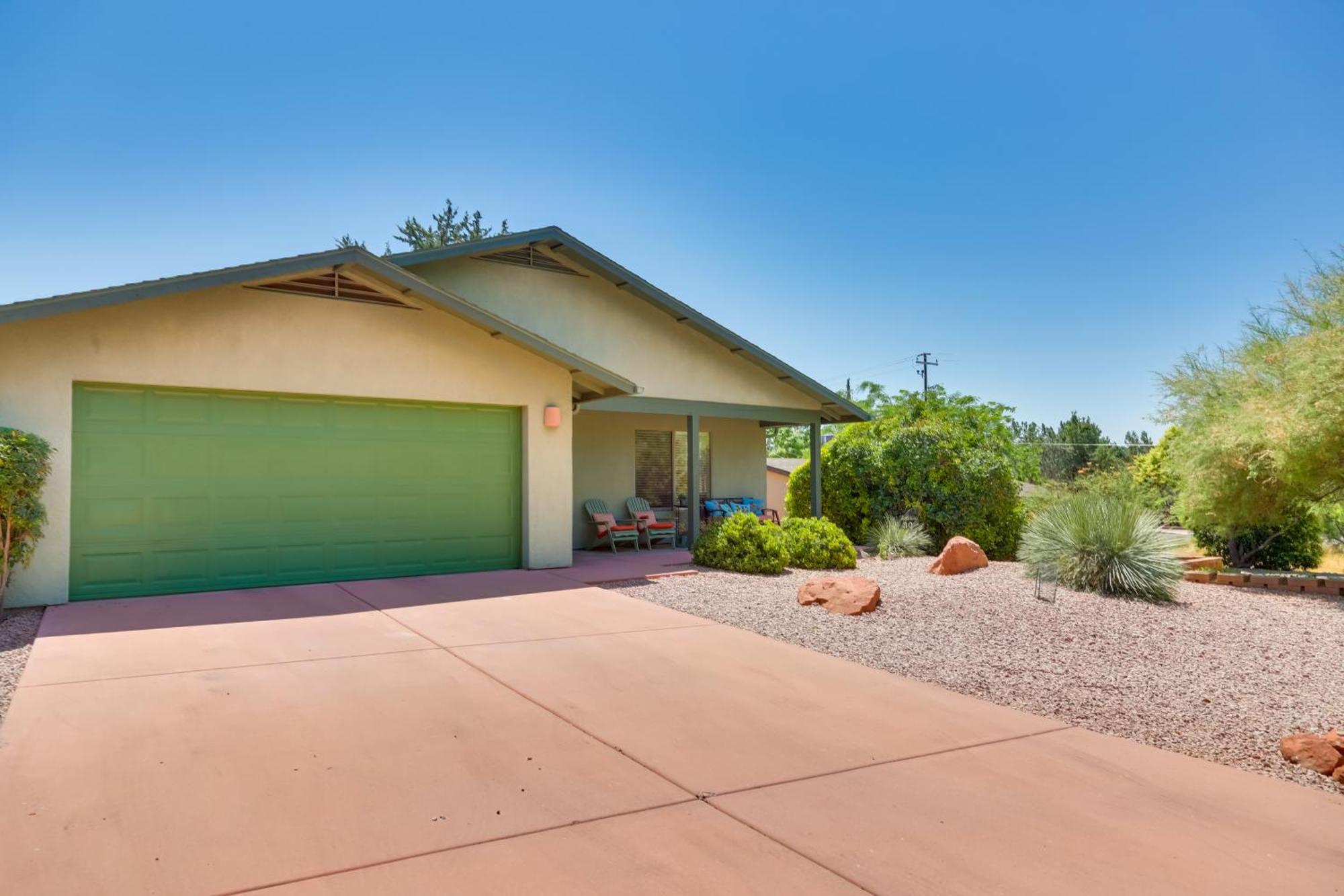 Red Rock Retreat With Patio 3 Mi To Downtown Sedona Villa Luaran gambar