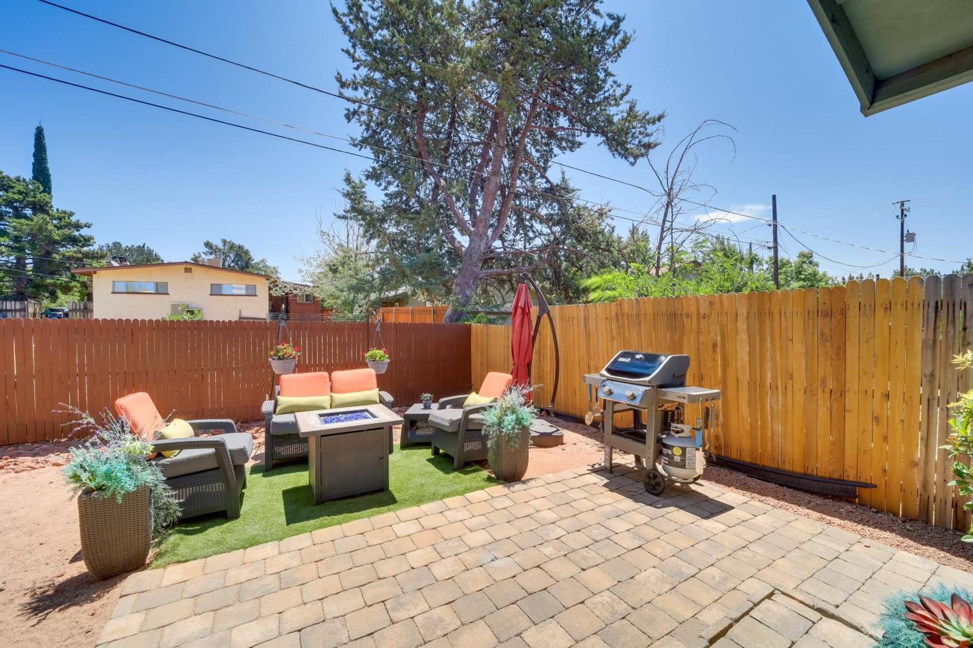 Red Rock Retreat With Patio 3 Mi To Downtown Sedona Villa Luaran gambar